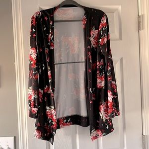 Floral cardigan